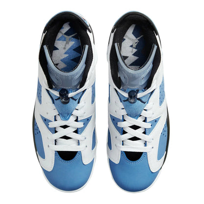 Air  6 Retro 'White / UNC University Blue' (2022) (GS)