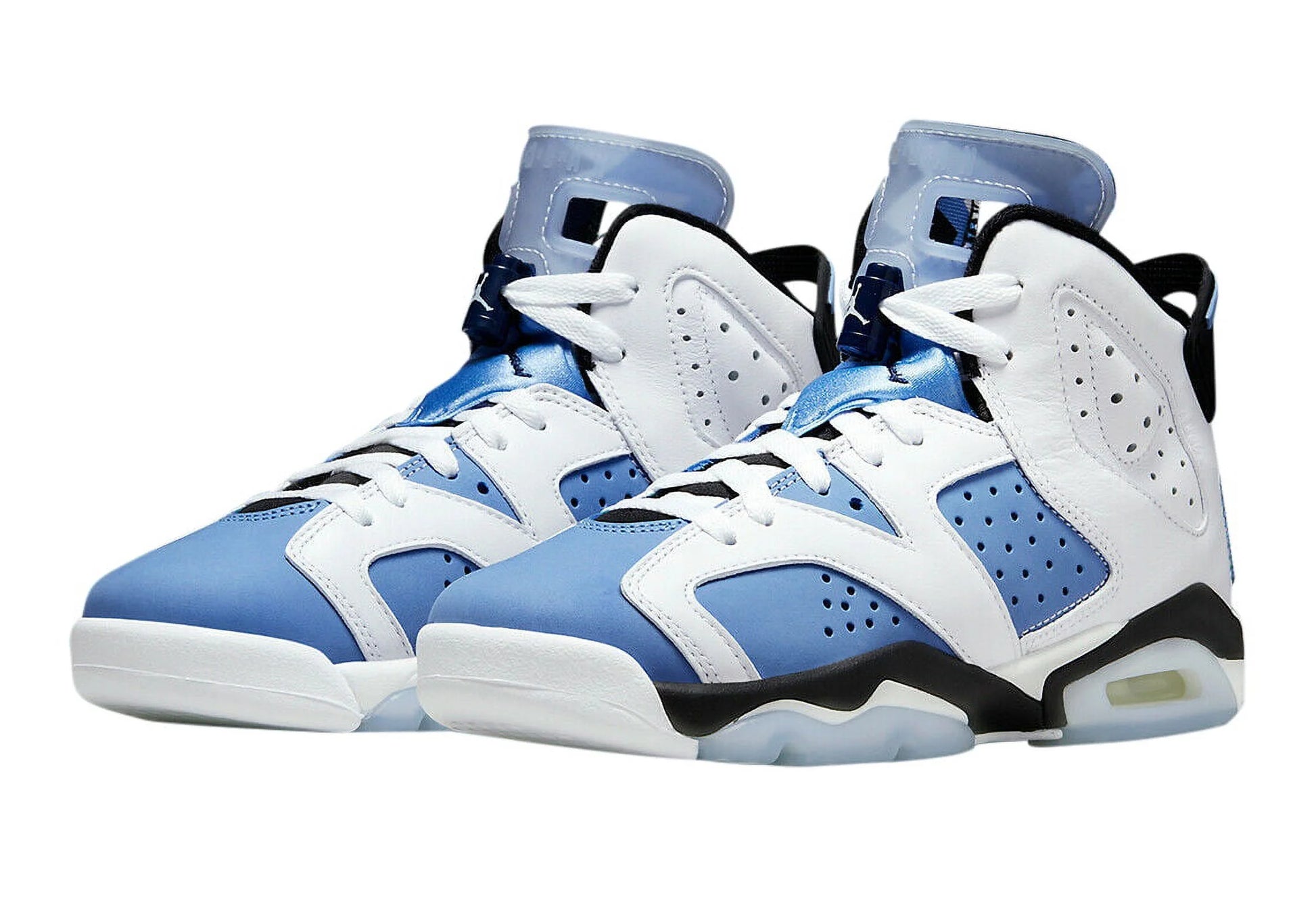 Air  6 Retro 'White / UNC University Blue' (2022) (GS)